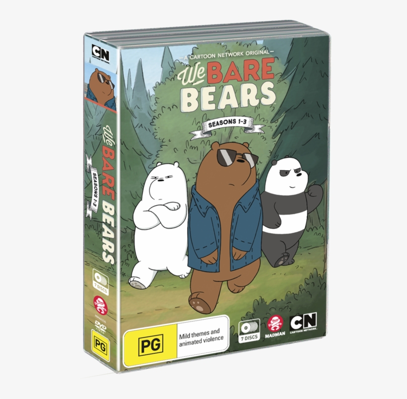 We Bare Bears Seasons 1- - We Bare Bears Season 2 Dvd, transparent png download
