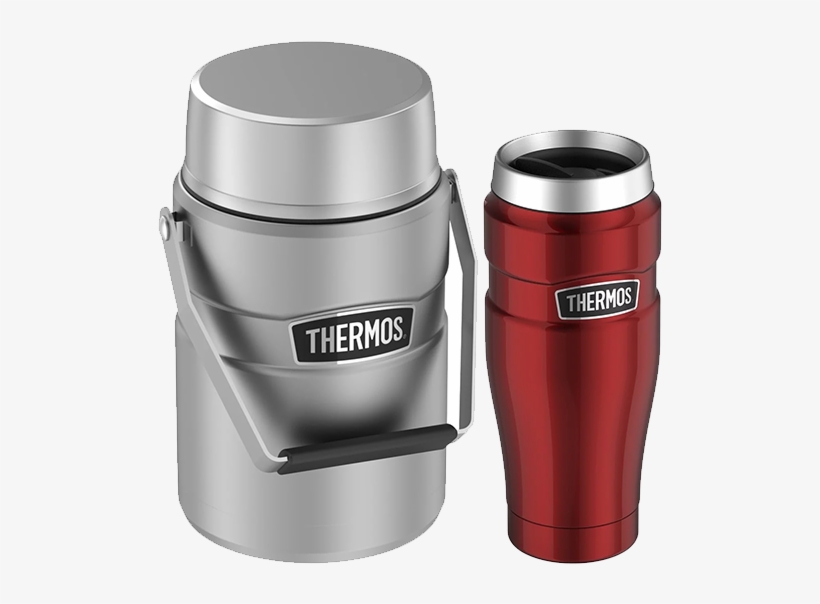 Big Boss Food Jar And 16oz Tumbler - Vacuum Flask, transparent png download