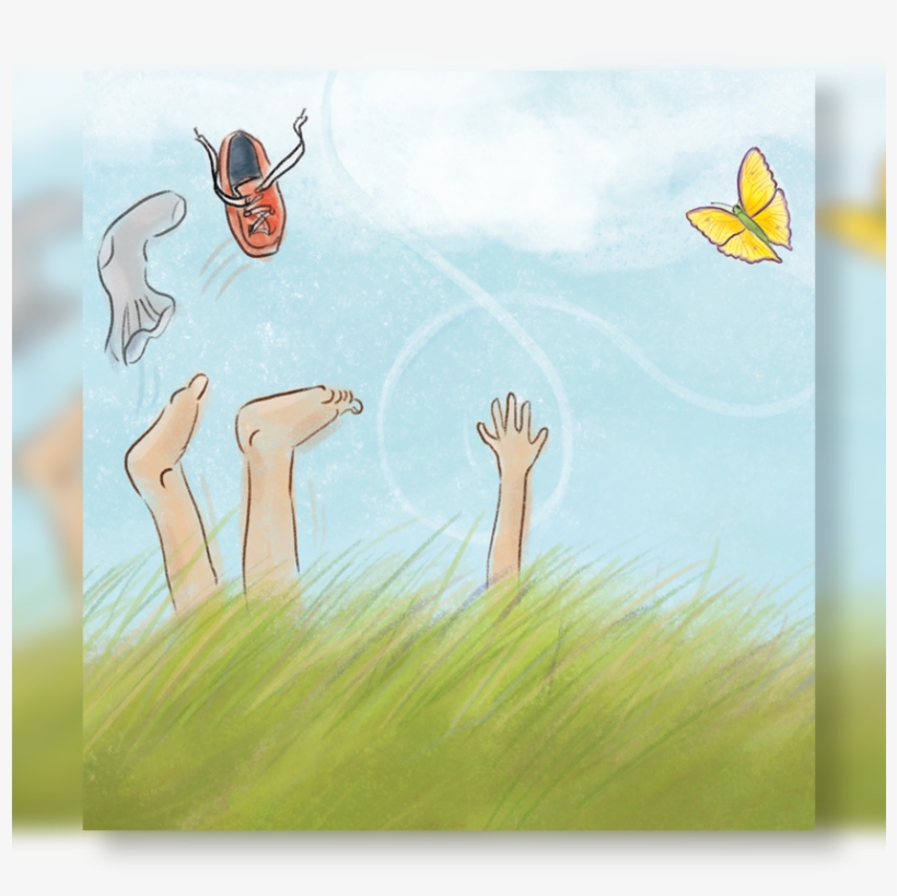 Wings And Feet Book Bubbles - Sketch, transparent png download