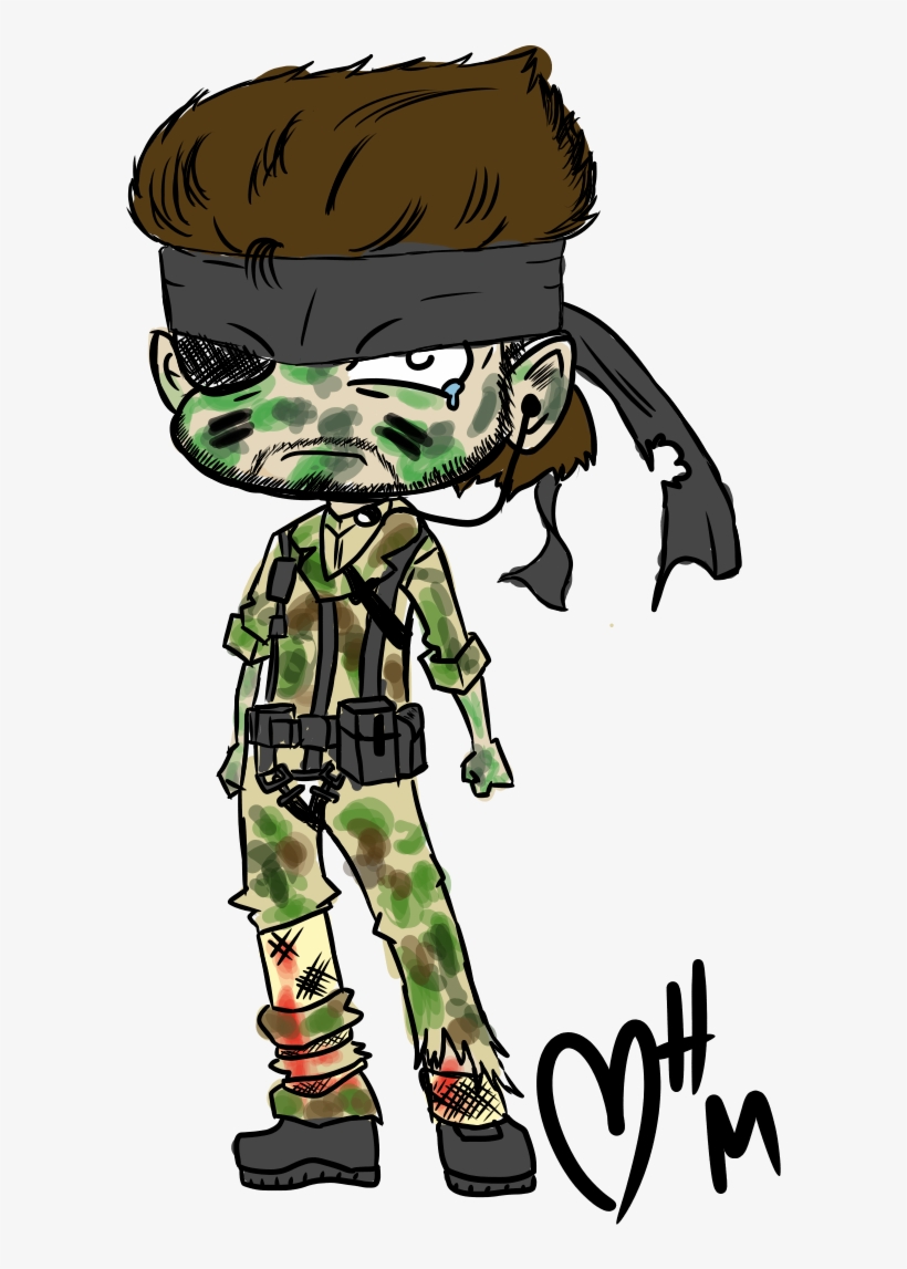 Big Boss' Codename Was Snake - Cartoon, transparent png download