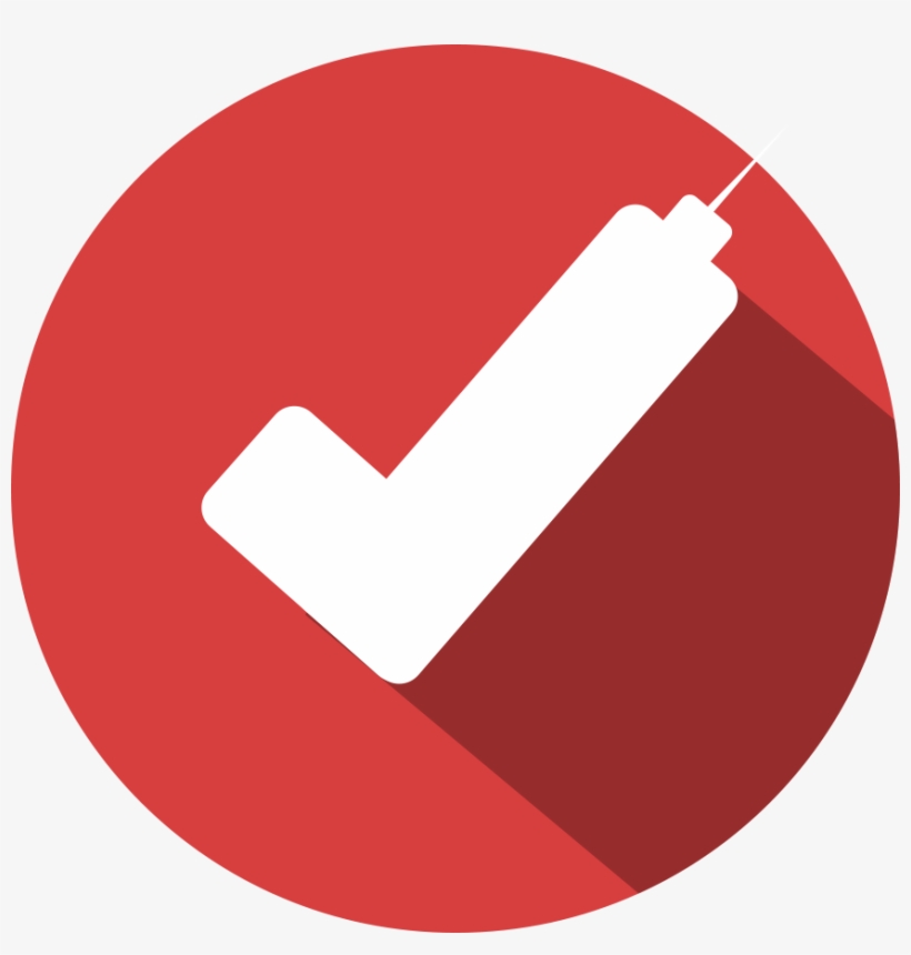 Needle Check Mark Copy - Emblem, transparent png download