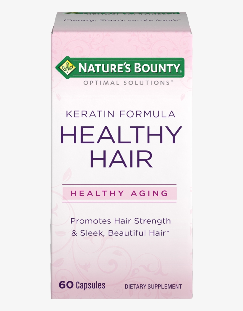 Healthy Hair Keratin Formula - Healthy Mom Vitamins, transparent png download