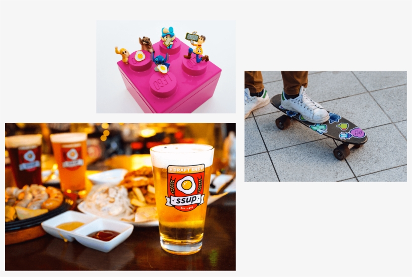 Emojis, And Brand Goods, Such As Beer Pints, Soju Shots, - Lager, transparent png download