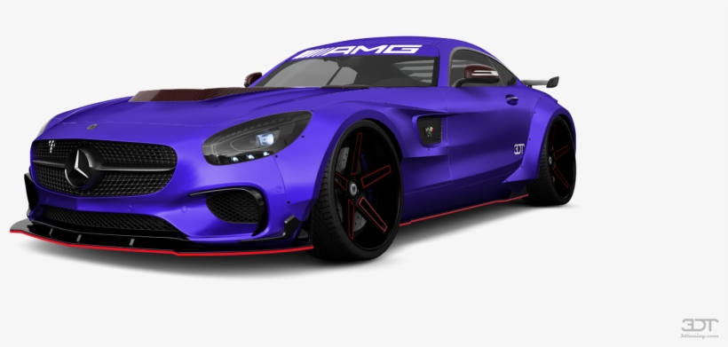 Mercedes Amg Gt 2 Door Fastback Coupe 2016 Tuning - Supercar, transparent png download