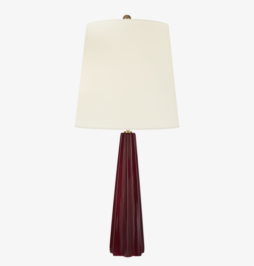 Minerva Large Table Lamp In Garnet With Natural - Lamp, transparent png download