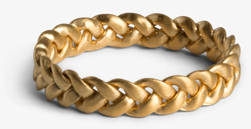 Medium Braided Ring - Jane Kønig Ring, transparent png download