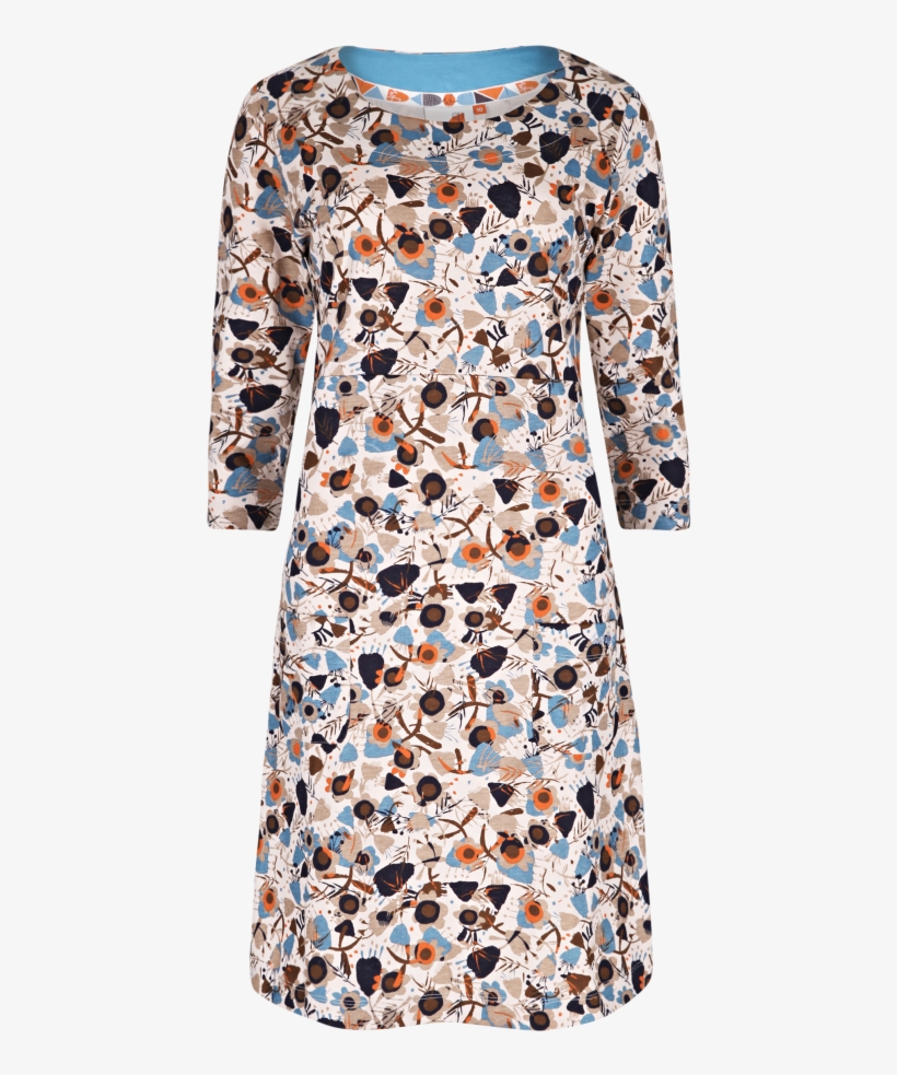 Starshine Printed Jersey Dress - Day Dress, transparent png download