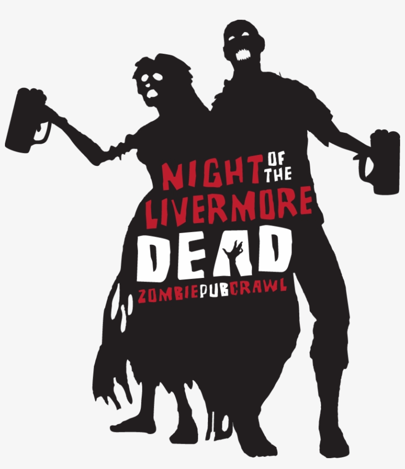 Night Of The Livermore Dead - Wall Decal, transparent png download