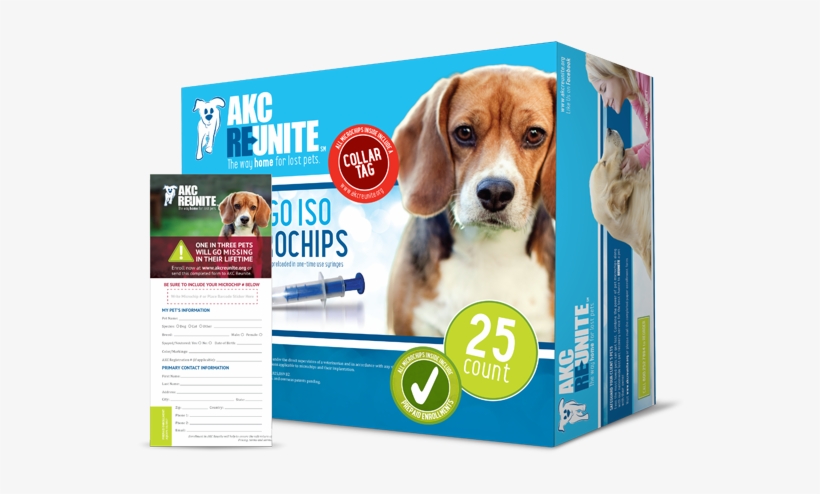 25-ct Indigo Iso Microchips With Prepaid Enrollments - Microchip Implant, transparent png download