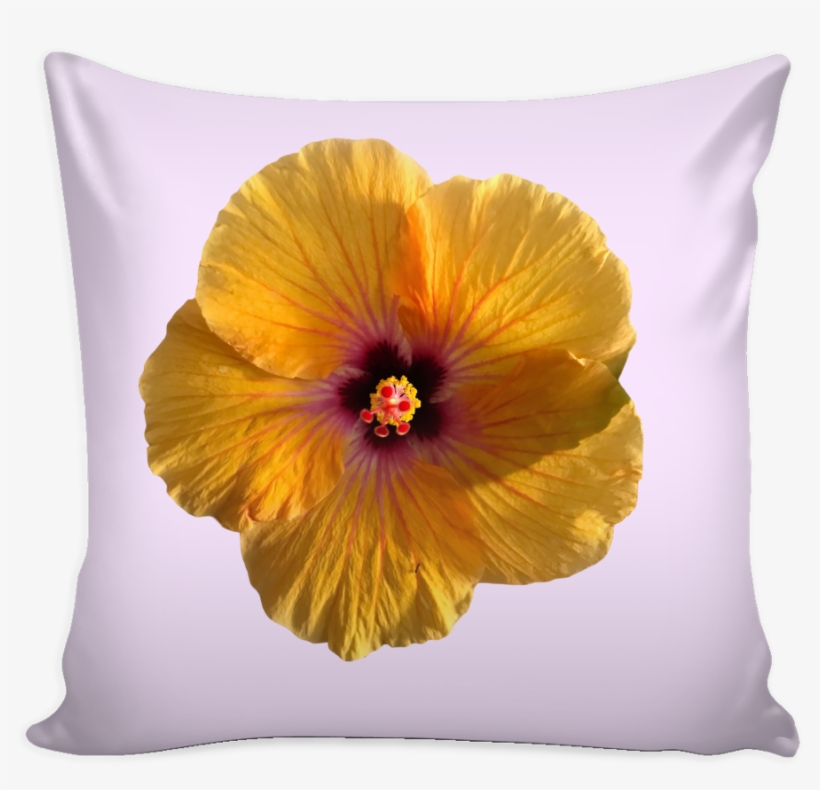 Hibiscus Flower Cushion Cover - Pillow Quotes, transparent png download