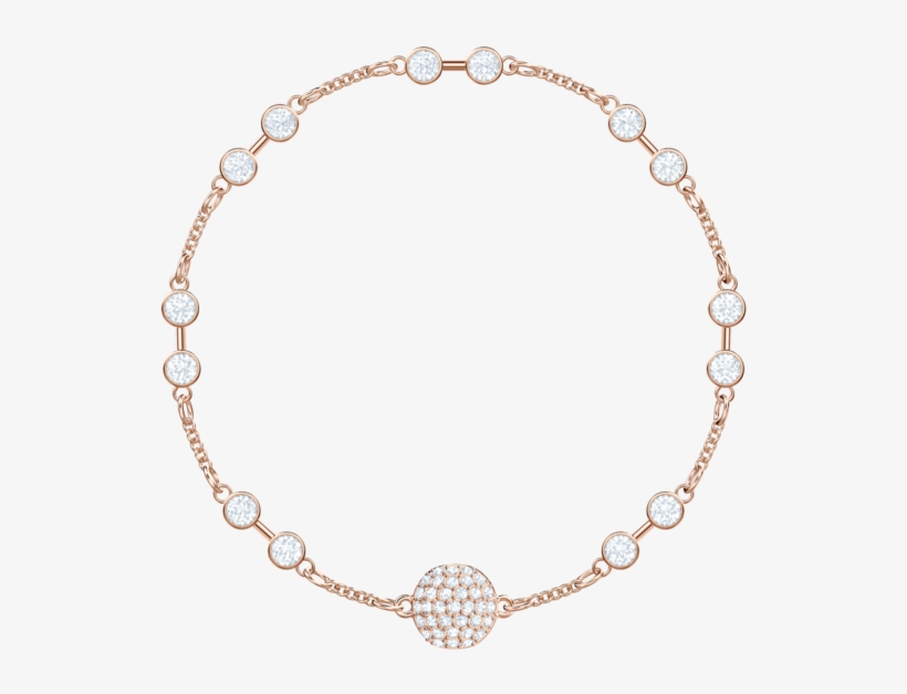 Swarovski Remix Collection Carrier, White, Rose Gold - Swarovski Remix Bracelet Rose Gold, transparent png download