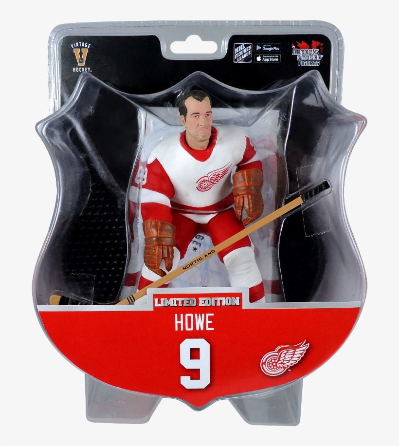 Details About Import Dragon Nhl Gordie Howe Detroit - Detroit Red Wings, transparent png download