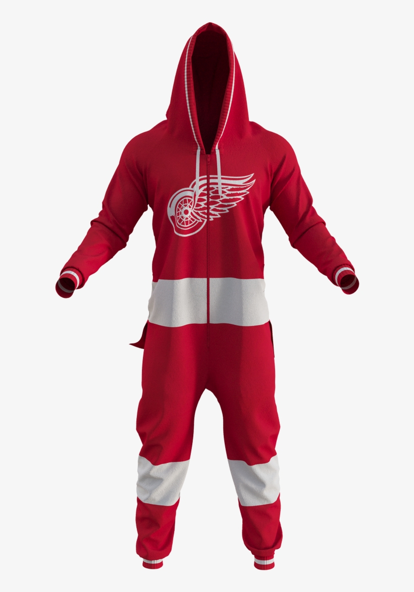 Detroit Red Wings Team Onesie - Wild Hockey Sockey, transparent png download