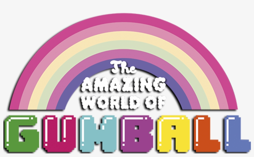 The Amazing World Of Gumball - Amazing World Of Gumball Logo Gif, transparent png download