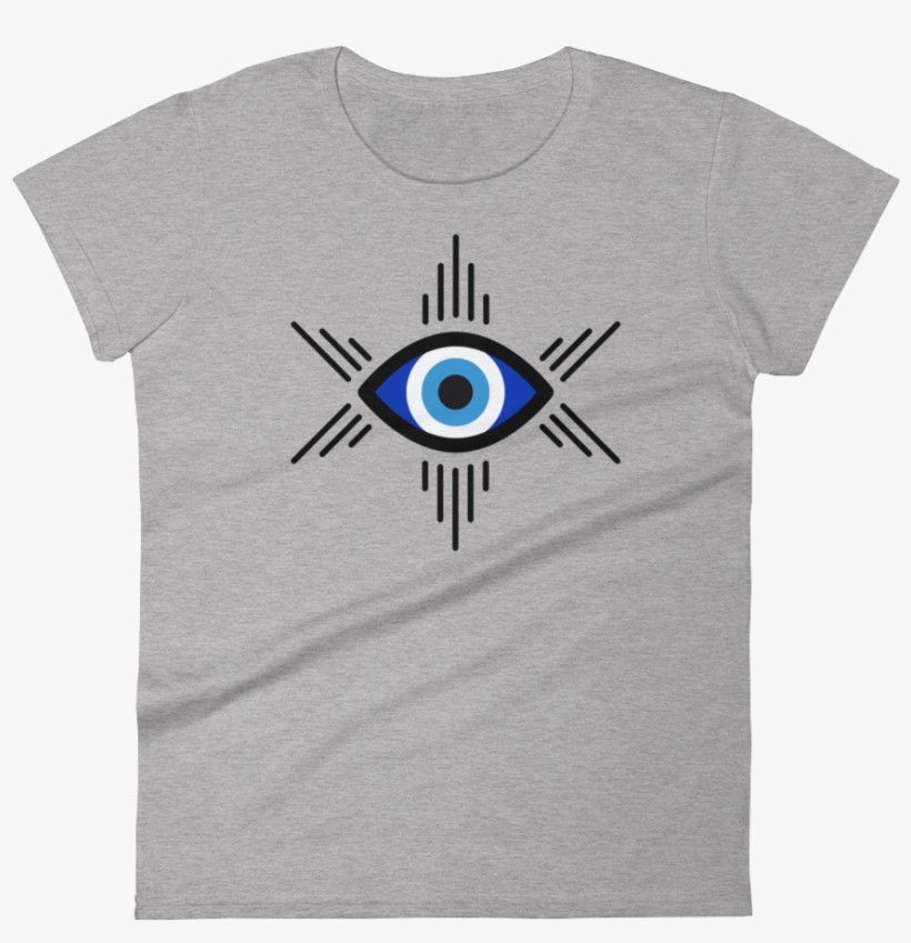 Evil Eye Sew Bonita Womens Cut Shirt - Graphic Design, transparent png download