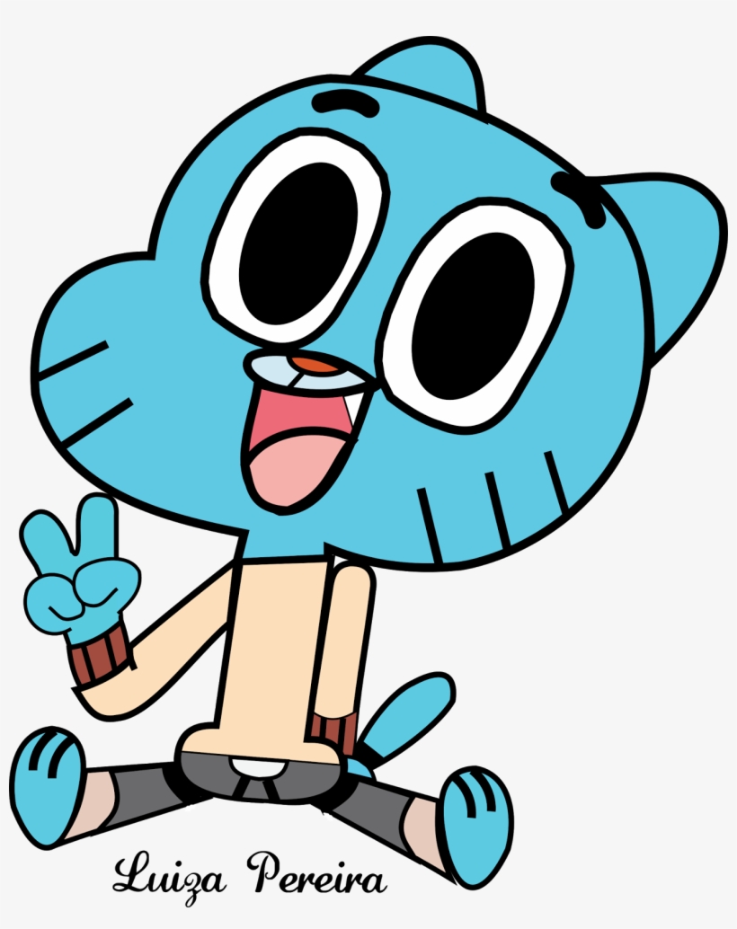 Neste Vídeo, A Luíza Pereira, Que Tem 11 Anos E Estuda - Amazing World Of Gumball Profile, transparent png download