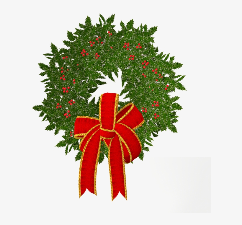 Wreath, Green, Decoration, Leaves, Romantic, Laurels - Wreath, transparent png download
