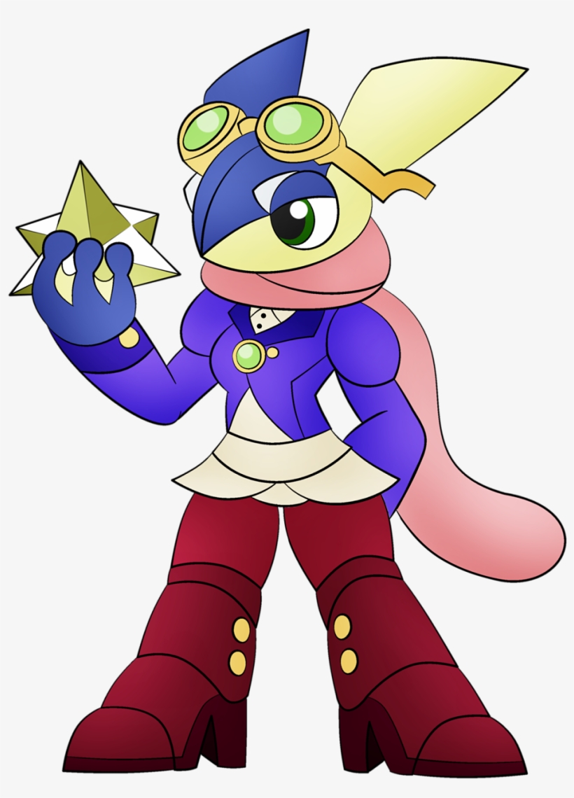 Sapphire The Greninja By Furry Bites Fur Affinity [dot] - Cartoon, transparent png download