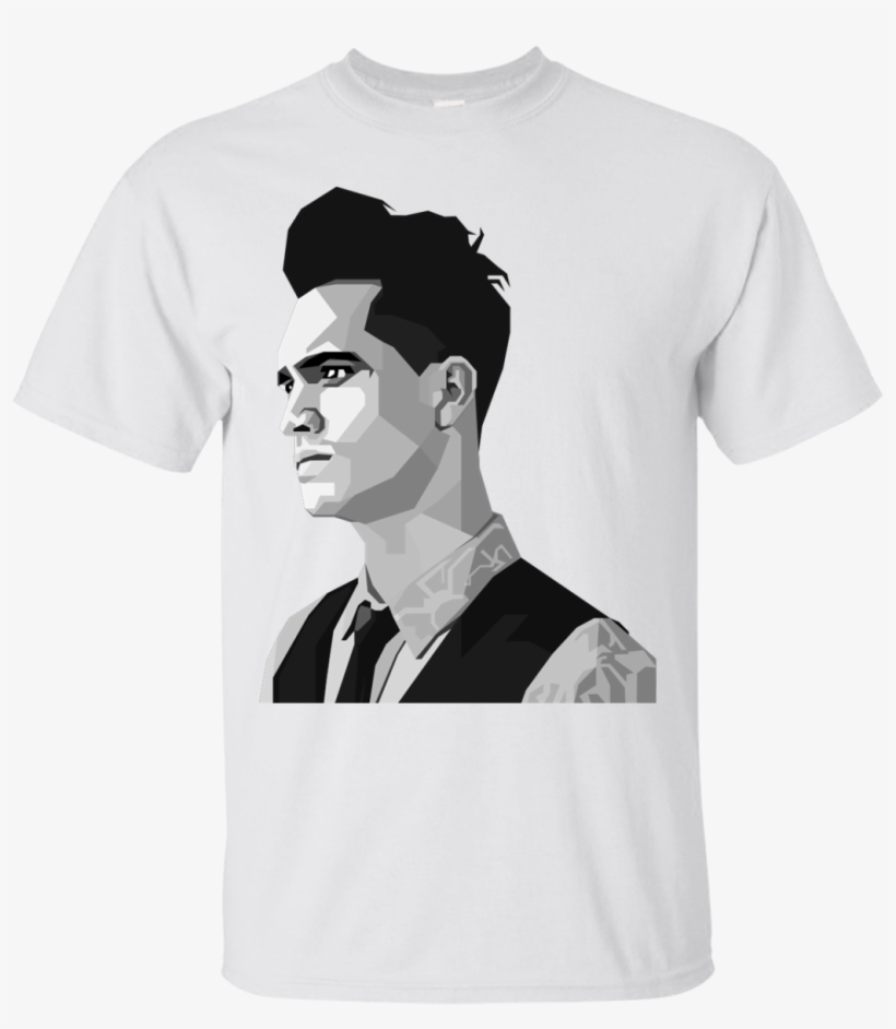Men T-shirt Brendon Urie Panic At The Disco T Shirt - Panic At The Disco Fan Art, transparent png download
