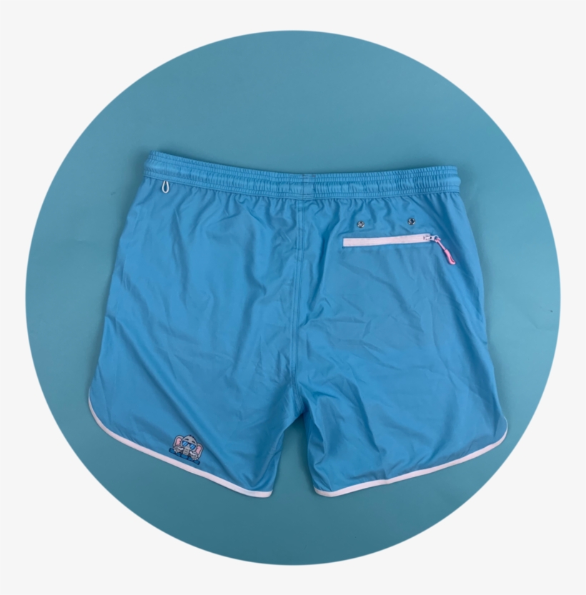 Blue Splash - Board Short, transparent png download