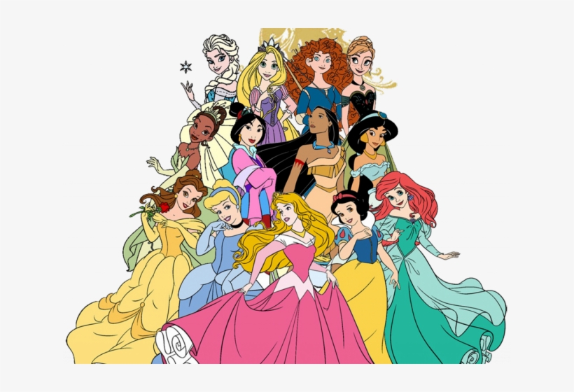 Disneyland Clipart Cinderella Castle - All The Princess Name, transparent png download