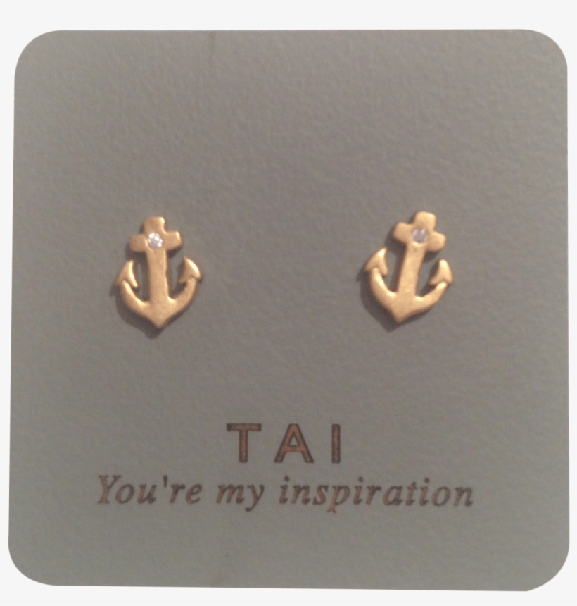 Tai Anchor Earrings V=1474650184 - Emblem, transparent png download