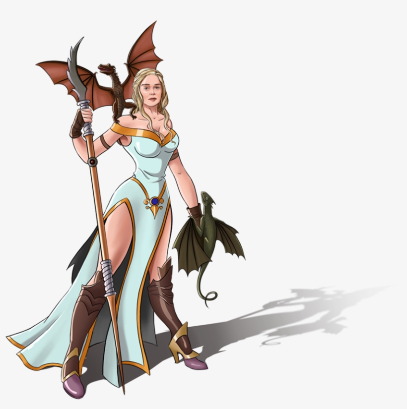 Daenerys Targaryen - Game Of Thrones Pin Up Transparent, transparent png download