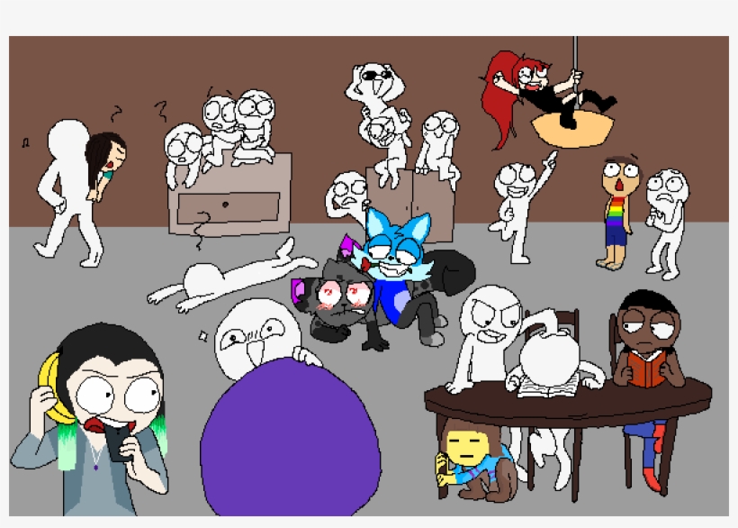 What The He** Man - Things Were Getting A Little Wild At Caillou's House, transparent png download