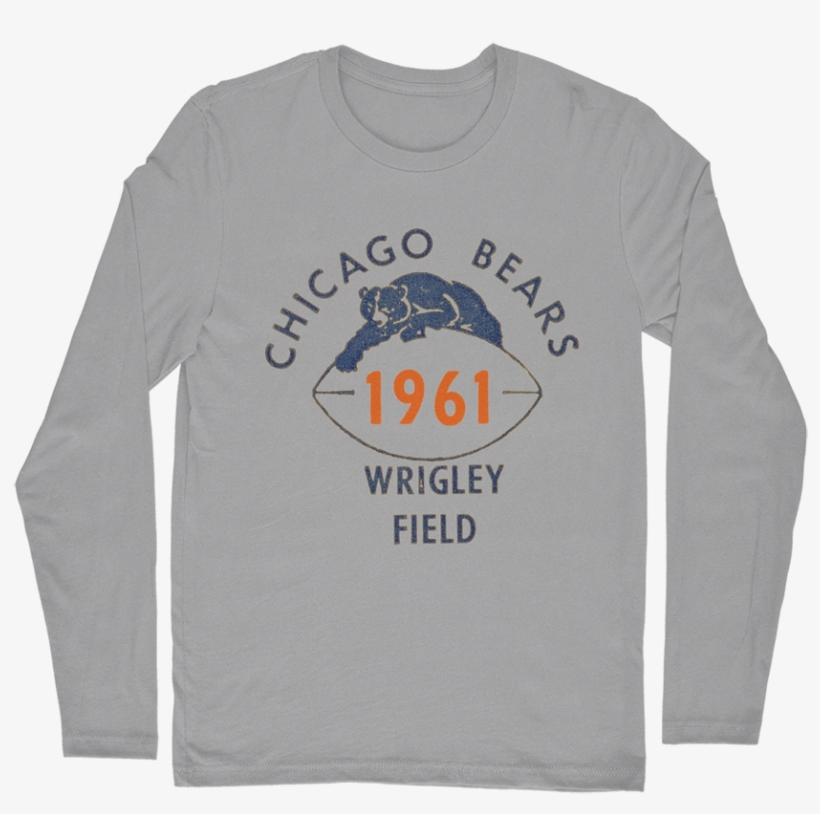 Load Image Into Gallery Viewer, 1961 Chicago Bears - Long-sleeved T-shirt, transparent png download