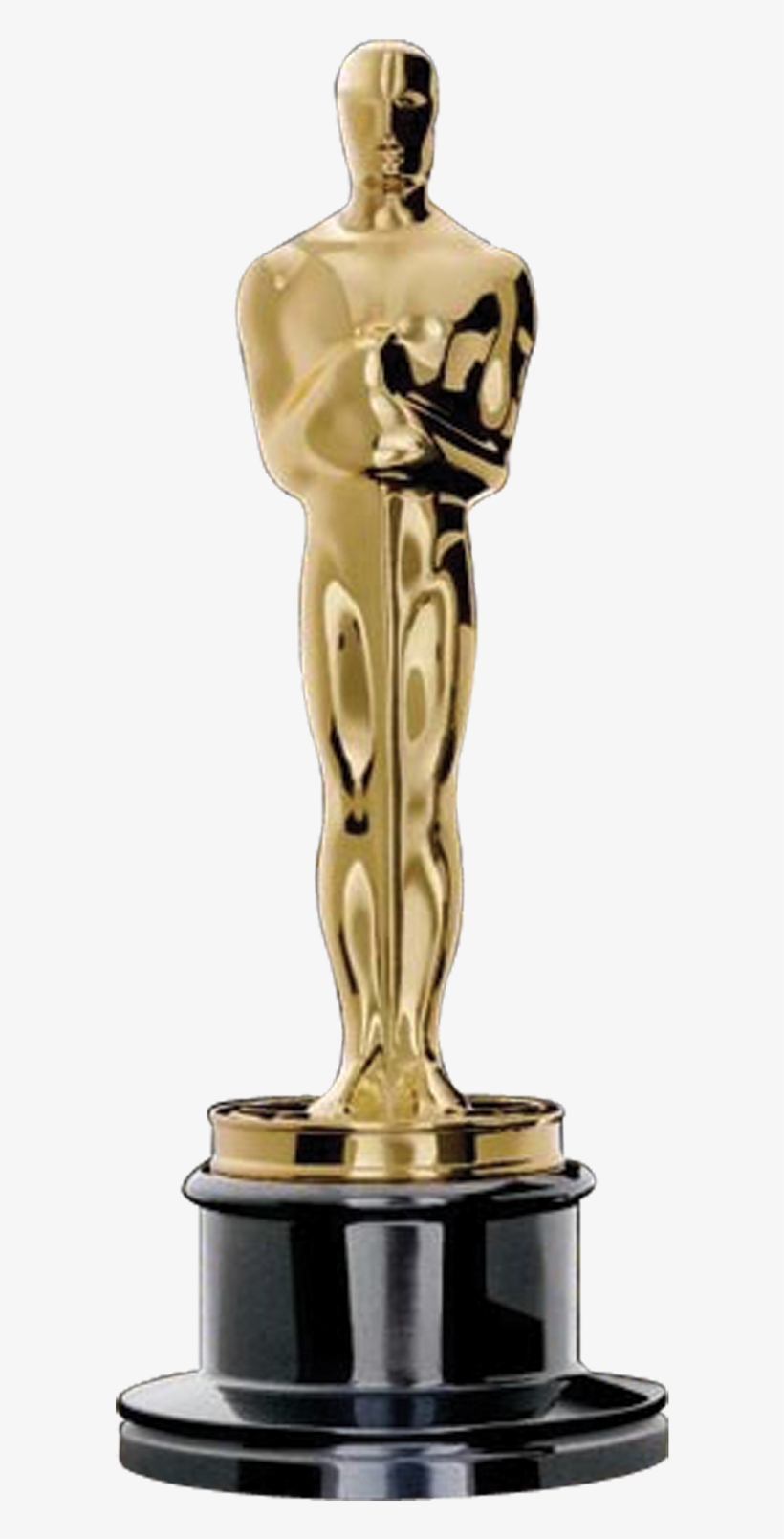 2013 Latest News Photos Videos Nominees Academy Awards - Silver Oscar Statue, transparent png download
