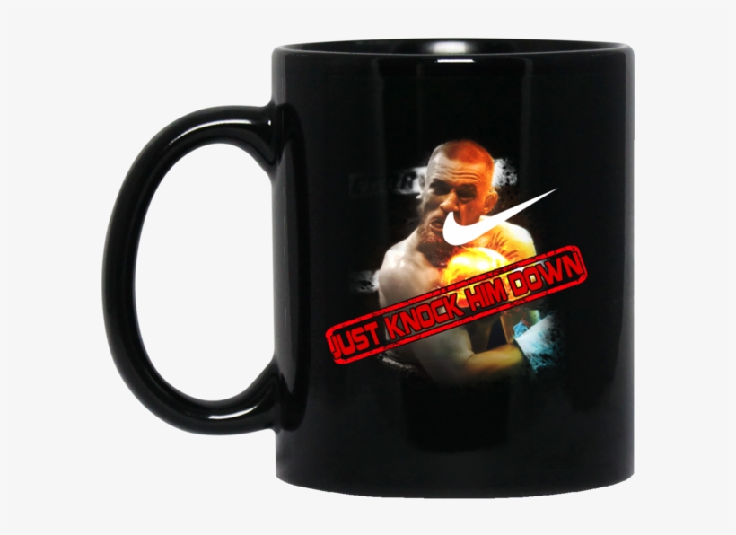 Floyd Mayweather Conor Mcgregor Mug Just Knock Him - Police Turkey Thanksgiving, transparent png download