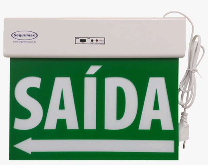 Sinalização - Emergency Light, transparent png download