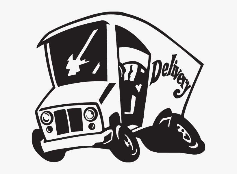 Dc02923 Purple Delivery Truck Cartoon Png Image Transparent Png Free Download On Seekpng