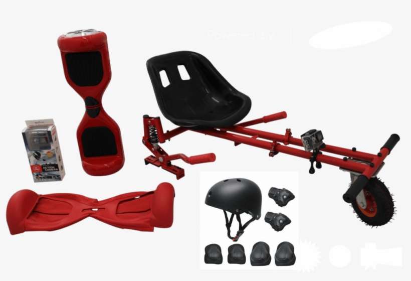 Ul Certified Red Chrome Segway Buy Hoverkart-x Bundle, - Office Chair, transparent png download