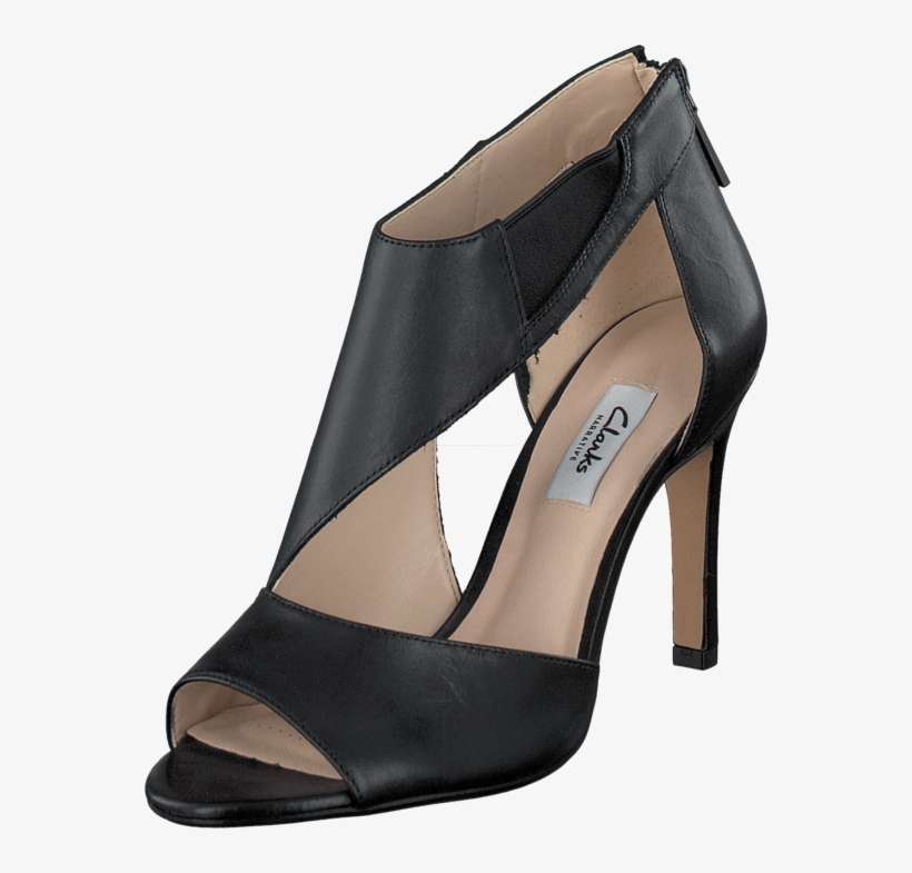 Curtain Magic Black Leather - Basic Pump, transparent png download