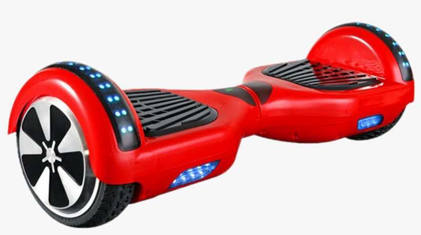 Hoverboard Sticker - Smart Balance Wheel Red Led, transparent png download