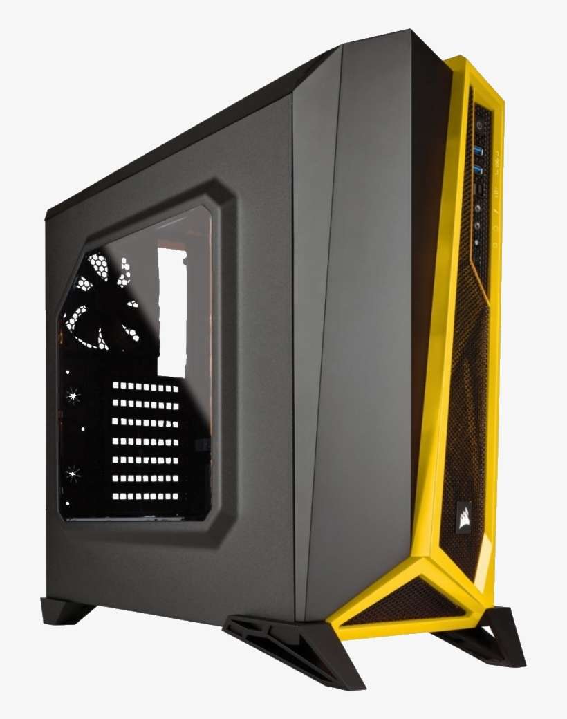 Pc Medium 1807 Pc Master Race Iontec - Corsair Cabinet Cc 9011083 Ww Spec Alpha Red, transparent png download