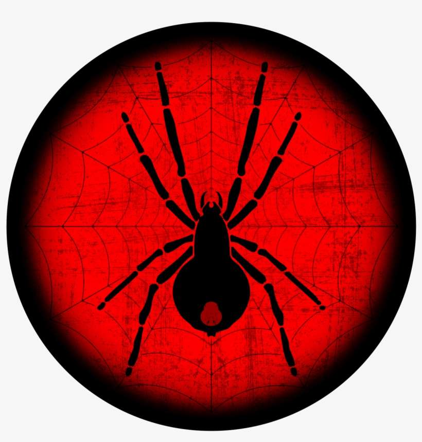 Sold - Black Widow Spider Transparent Clipart, transparent png download