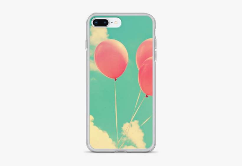 Red Balloons Iphone Case - Smartphone, transparent png download