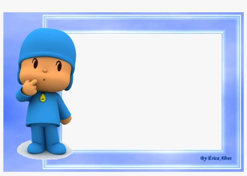 Em Homenagem Ao Meu Filho, Lindo, Maravilhoso, Amado - Moldura Pocoyo Png, transparent png download