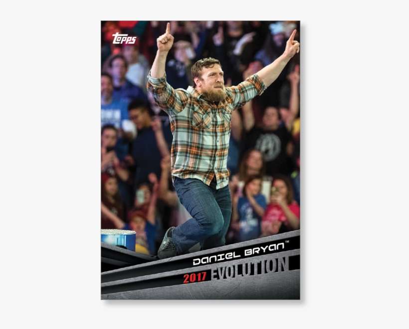 2018 Topps Wwe Daniel Bryan - Long Jump, transparent png download