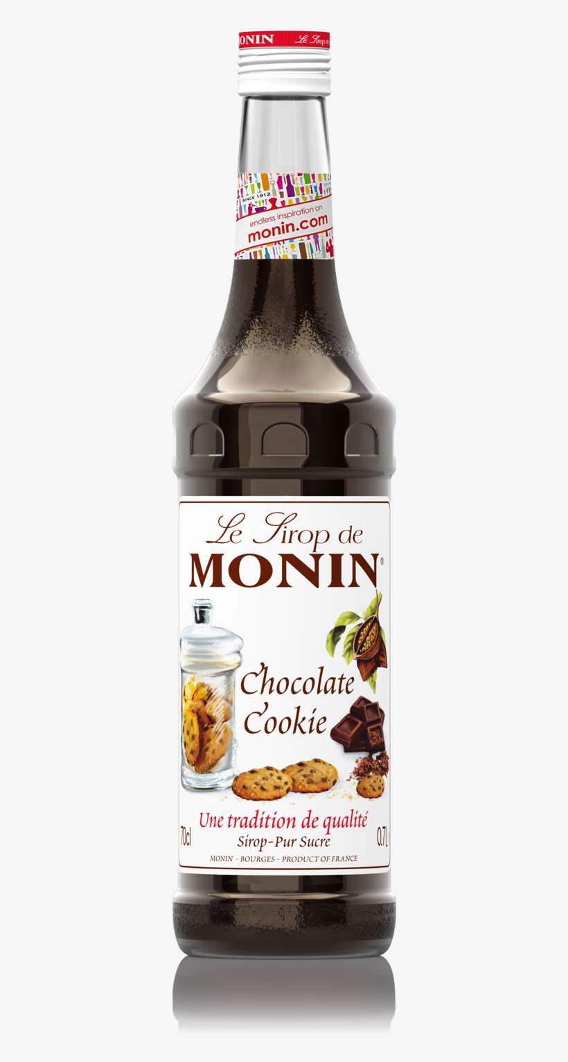 Monin Chocolate Cookie Syrup, transparent png download