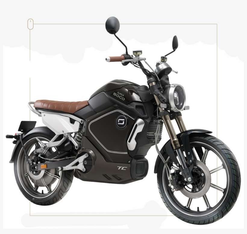 Super Soco Tc - Soco Tc Electric Motorcycle, transparent png download