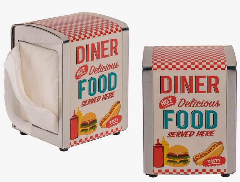 Metal Napkin Dispenser - Box, transparent png download