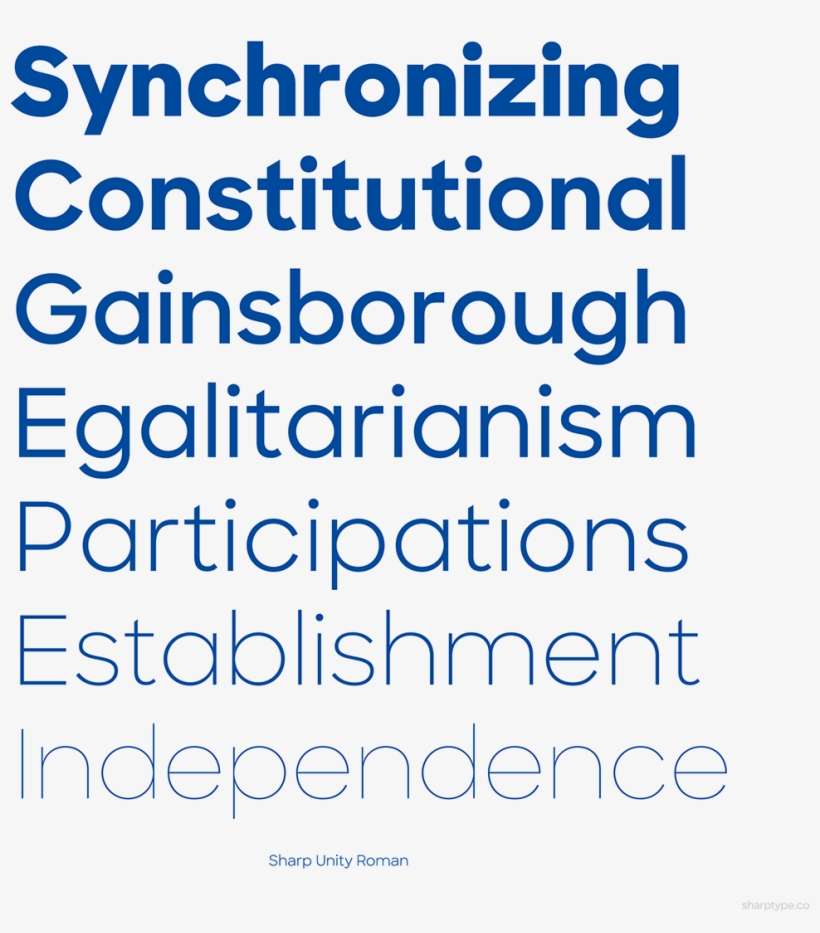 Custom Typefaces For Hillary 2016 On Behance - Sud Formation, transparent png download