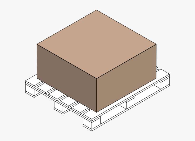Length 120cm ┃ Width 100cm ┃ Height 110cm - Full Pallet, transparent png download