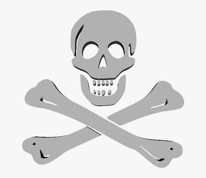 Skull And Bones - Jolly Roger, transparent png download