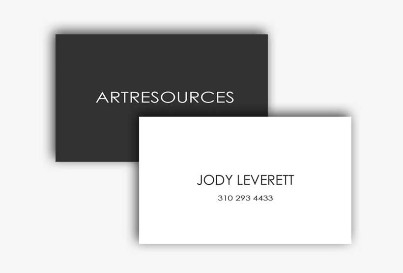 Art Resources Business Card - Parallel, transparent png download
