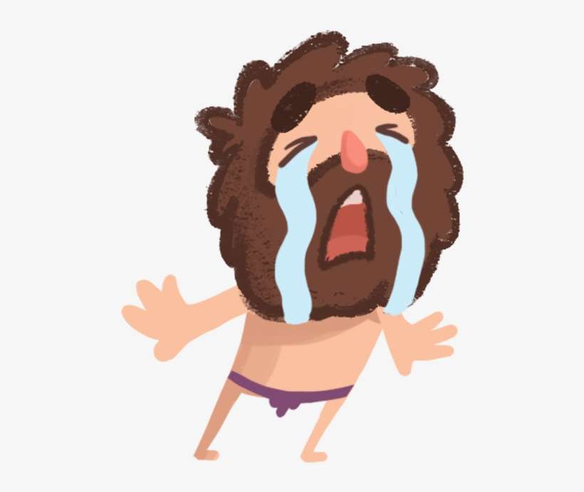 Space Caveman Stickers Messages Sticker-0 - Space Caveman Stickers, transparent png download