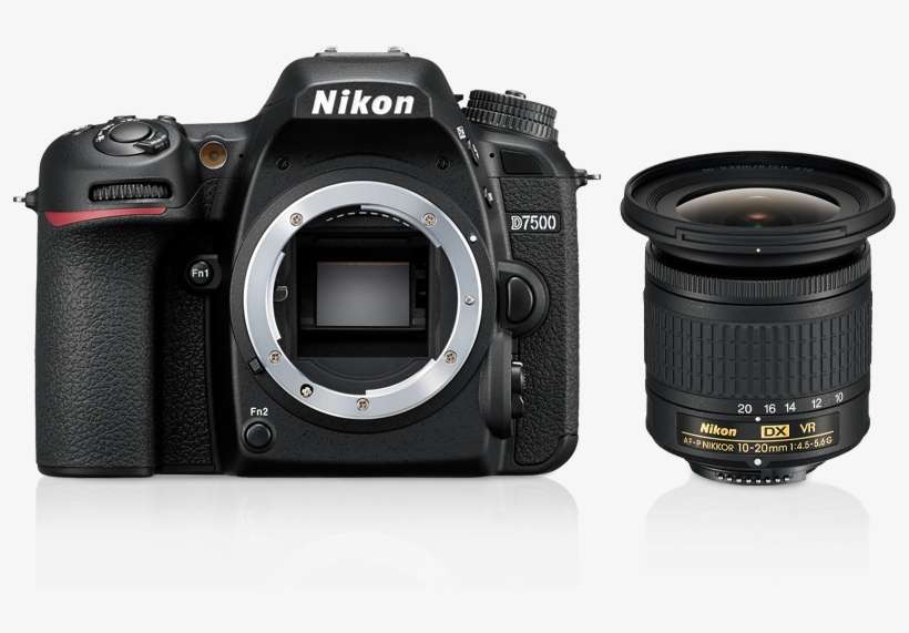 D7500 Af P Dx Nikkor 10 20 Vr - Nikon D7500, transparent png download